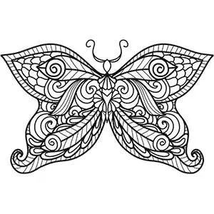 Mandala borboleta 2