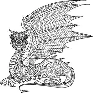 Mandala dragão