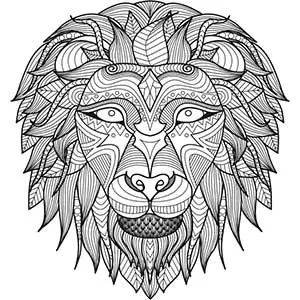 Mandala leão 1