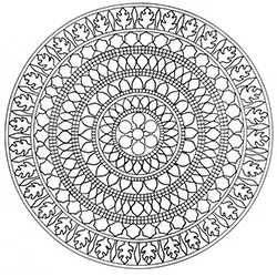 Desenhos para colorir de mandalas para imprimir e colorir