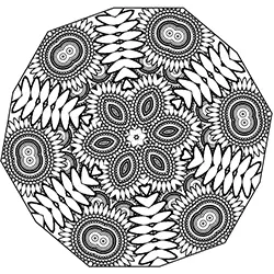 Mandala dificil 15