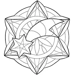 Desenhos de Mandala para colorir, jogos de pintar e imprimir