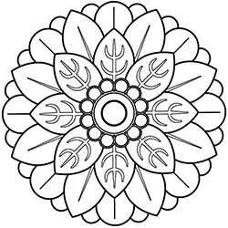 Mandalas simples 30